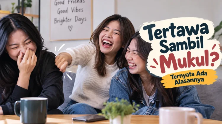 Pernah Tertawa Sampai Sambil Mukul Teman ? Alasan Bereaksi Tubuh