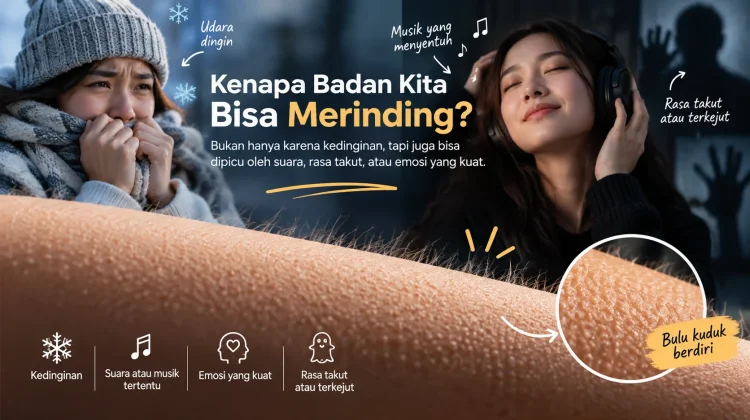 Tubuh Bisa Merinding saat Dengar Sesuatu