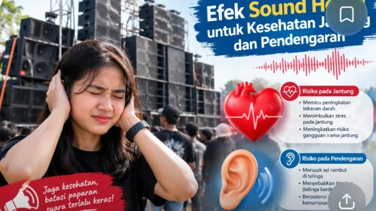 Efek Sound Horeg untuk Kesehatan Jantung dan Pendengaran