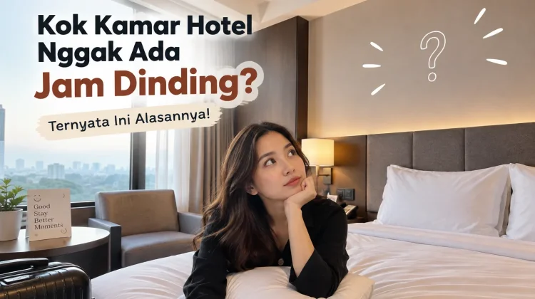 Bikin Penasaran, Kenapa Hotel Justru Menghindari Jam Dinding di Kamar?