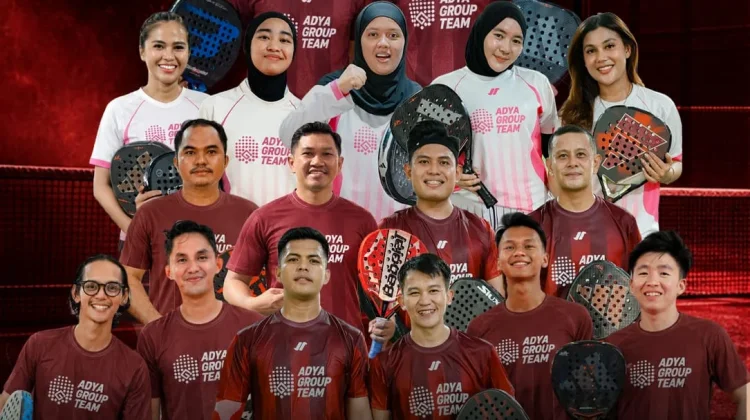 Tampil Gemilang, Tim Adya Group Sukses Sabet Juara Danrem 042 Gapu Padel Cup