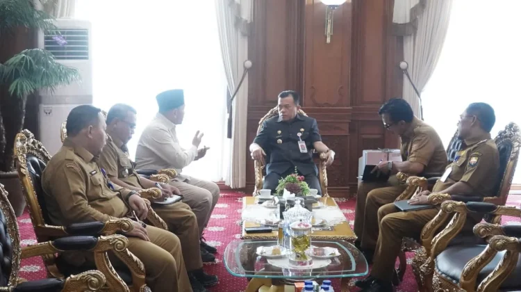 Gubernur dan Kakanwil KemenHAM Jambi, Bahas Persiapan Kunjungan Menteri HAM
