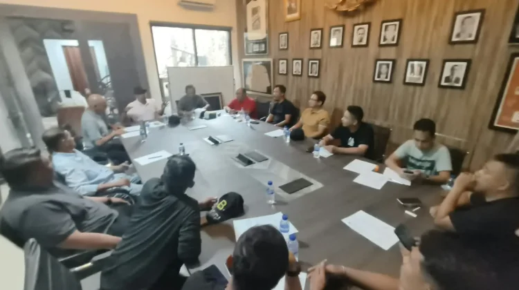 Panitia Musprov IMI Jambi 2026 Menggelar Rapat Persiapan Akhir