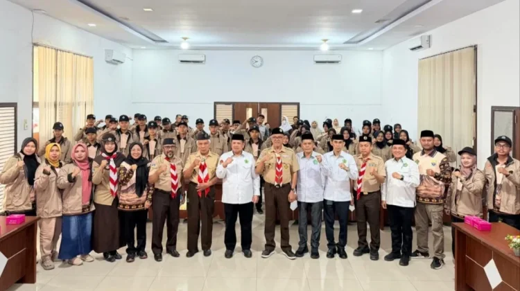 Kanwil Kemenag Provinsi Jambi Lepas 42 Peserta Pramuka Santri Nusantara