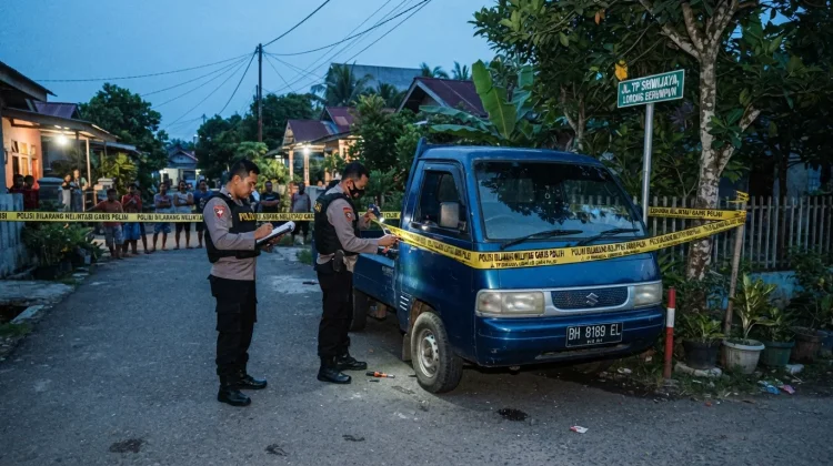 Polisi Tangkap Dua Pelaku Pencurian Mobil Pikap di Alam Barajo Jambi