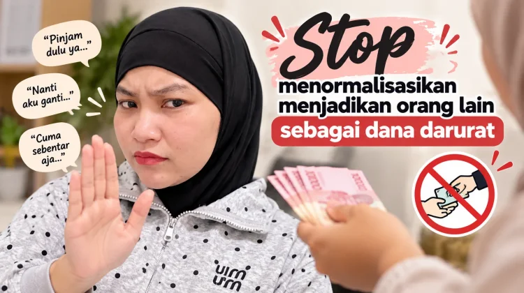 Stop Kebiasaan Menjadikan Orang Lain sebagai Dana Darurat