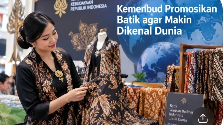 Kemenbud Promosikan Batik agar Semakin Mendunia