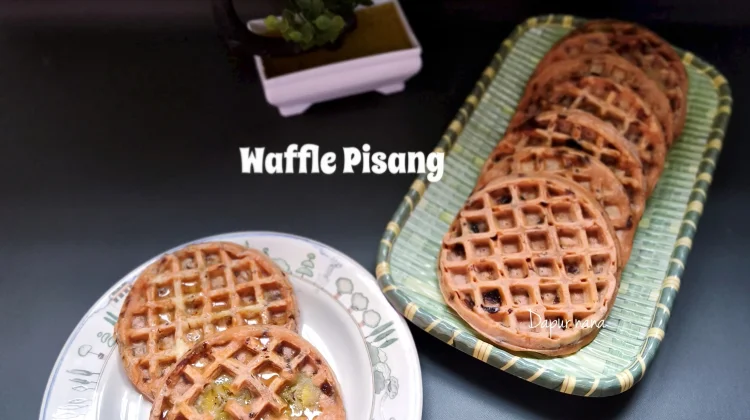 Waffle Pisang tanpa Gula Tambahan, Lezat dan Mudah Dibuat