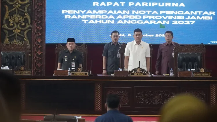 Sampaikan Nota Keuangan RAPBD 2027, Gubernur :OPD Fokus, Efektif, Efisien, Berdampak