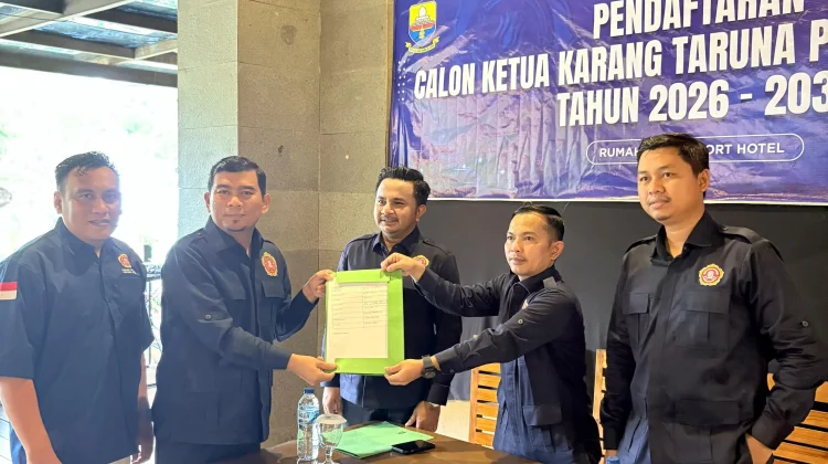 Rocky Resmi Mendaftar Ketua Karang Taruna Jambi