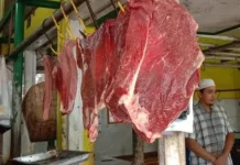 Menjelang Ramadhan,Distan Kota Jambi Cek Sample Daging di Pasaran