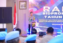Kapolda Jambi Buka Rakernis Bidpropam 2026, Tekankan Pengawasan Adaptif dan Human