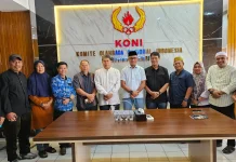 Ketum KONI Jambi Terima Audiensi Pengprov Forki Jambi
