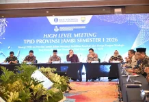Kapolda Jambi Ikuti Rakor TPID Se-Provinsi, Fokus pada Kelancaran Distribusi Bapok