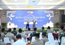 Buka Puasa Bersama TNI–Polri, Perkuat Sinergitas jelang Pengamanan Ops Ketupat