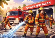 Sebanyak 120 Personel Damkar Batang Hari Siaga 24 Jam Selama Ramadan