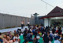 Lapas Muara Bungo Gelar Buka Bersama WBP dan Keluarga, Penuh Kebersamaan