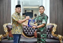 Danrem 042/Gapu Pererat Silaturahmi dengan Forkopimda di Rumah Dinas Bupati Tebo