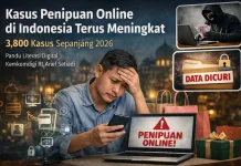 Kasus Penipuan Online di Indonesia Terus Meningkat