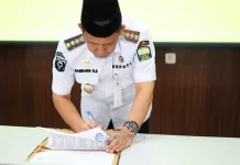 Bupati Muaro Jambi Teken Nota Kesepakatan Program PESONA