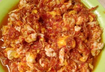 Menu Lebaran Sambal Tempe Orek Telur tetap menjadi Menu Spesial