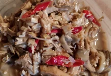 Tumis Jantung Pisang Hemat nikmat