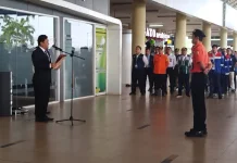 Posko Angkutan Lebaran 2026 di Bandara Sultan Thaha Resmi di Tutup