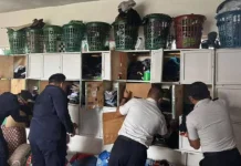 Petugas Lapas Muara Bulian Lakukan Razia Kamar Hunian