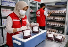 Stok Darah PMI Kota Jambi Menurun Pasca Lebaran