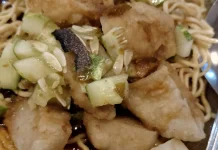 Rujak Mie Rumahan Cepat Saji Tampa Ribet