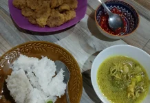 Soto Bening Sambal Mantah Cabe Merah