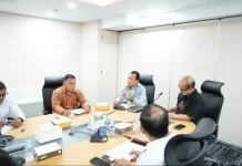 Bupati Muaro Jambi Audiensi dengan Badan Bank Tanah Bahas Pengelolaan Lahan
