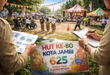 Pemkot Jambi Matangkan Agenda HUT ke-80 dan Hari Jadi ke-625