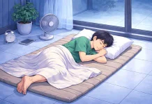 Perlu di Perhatikan Tidur di Lantai Keramik yang Sejuk