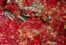 Sambal Merah Ikan Laut yang nikmat