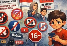Indonesia Resmi Membatasi Media Sosial Anak Dibawah Umur