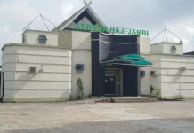Maksimalkan Pelayanan Haji, Asrama Haji Jambi Dibenahi