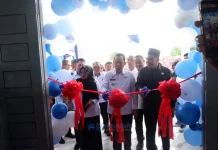 Bupati Muaro Jambi Resmikan GOR “RAJA” di Suko Awin Jaya