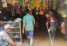 Korem 042/Gapu, Bantu Korban Banjir Merangin dan Sarolangun