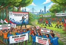 Buruh Jambi Bakal Peringati May Day 2026 di Hutan Kota