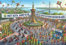 HUT ke-80 dan Hari Jadi ke-625 Pemkot Jambi Gelar 30 Event