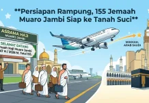 155 Jemaah Muaro Jambi Siap ke Tanah Suci