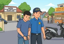 Curi Motor di Warung Geprek, Pelaku Jual Barang Curian di Facebook