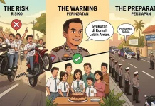 Cegah Konvoi Lulusan, Polres Batang Hari Siagakan Personel di Jalan