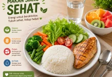 Tips Makan Siang Sehat untuk Menjaga Energi dan Konsentrasi