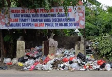 Pemkot Jambi Tindak Tegas Bagi Masyarakat Membuang Sampah Sembarangan
