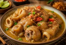 Fakta Unik Tunjang Kaki Sapi Kuliner Gurih