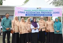 Rabu Berkah TP PKK Jambi Hadirkan Cek Kesehatan dan Pengobatan Gratis