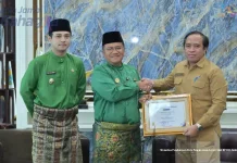 Kota Jambi di Anugrahi Kota Pangan Aman