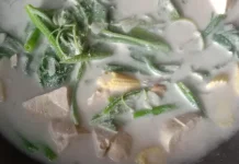 Resep Praktis Sayur Lodeh Santan Putih
